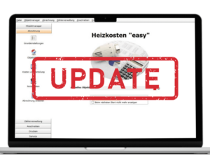 Update für Heizkosten easy auf Laptop