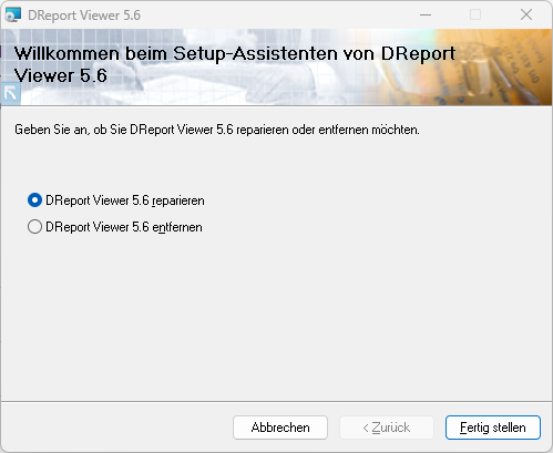 Installation DReport Viewer zum Drucken