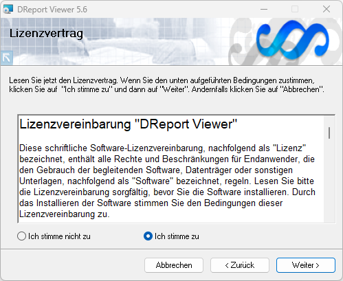 Installation DReport Viewer zum Drucken