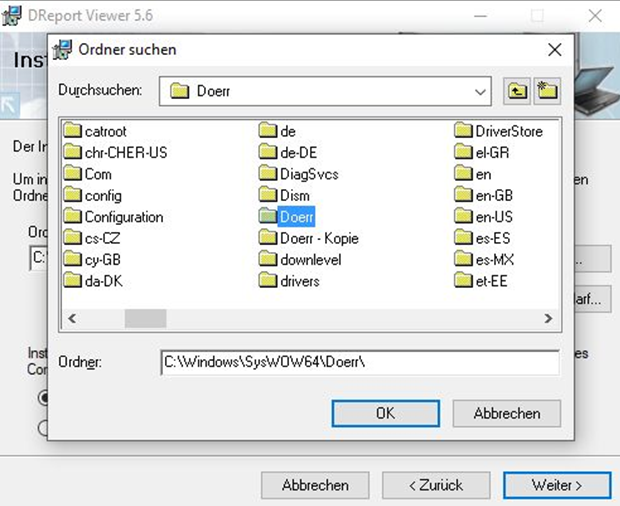 Installation DReport Viewer zum Drucken