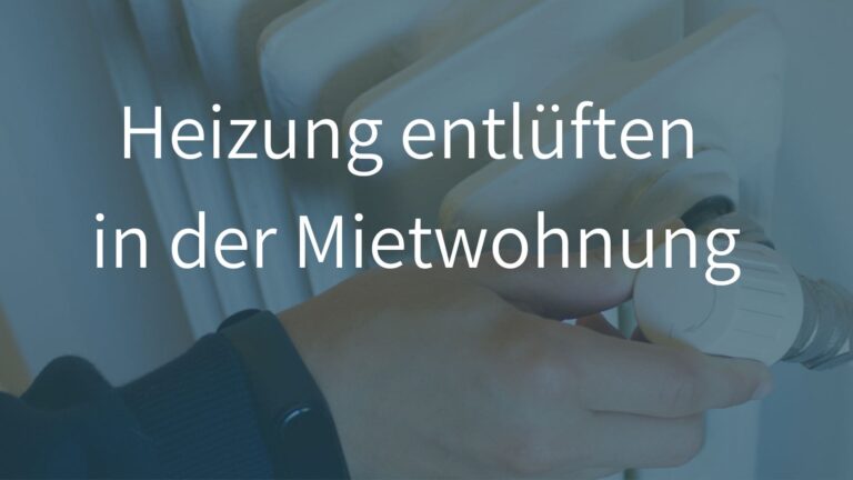 Blog Beitrag Heizung entlüften Mietwohnung